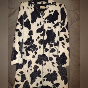 Cache Cow Print Coat